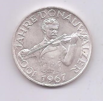 AUSTRIA DEL AÑO 1967 DE 50 SCHILLING 